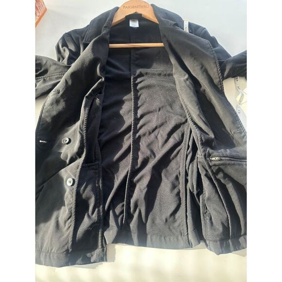 Patagonia Nylon Spandex Double Breasted Women’s Coat/Jacket Size 4 Black - Picture 5 of 8